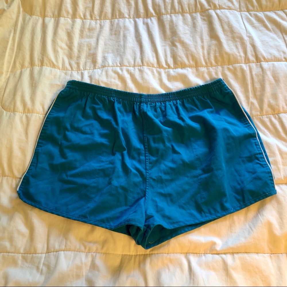 Retro Light Blue Shorts